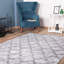 Tapis lavable en machine Premium, 4,6 x 6,2 pieds, 100% polyester, 1850 g / m² | Hauteur des poils: 0,2 po | Poly-coton écologique recyclé | Parfait pour le salon, la chambre à coucher et les endroits très passants-1641744880