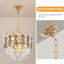 Lustre en cristal à 4 lumières Kronberg