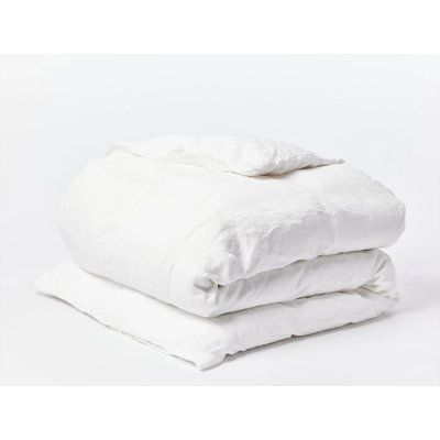 Coyuchi Organic Relaxed Linen Duvet Cover