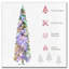 Arbre de Noël artificiel 7 pi-825120017