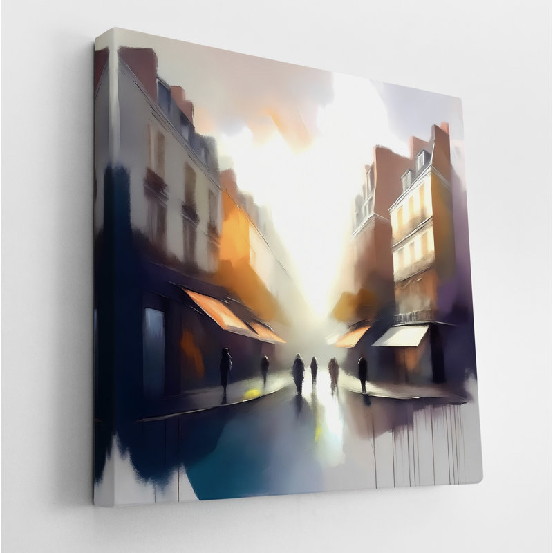 Aube éthérée, H 24 po x l 24 po