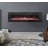 Recessed and Wall Mounted Electric Fireplace with Adjustable Flame Brightness & Speed, Multicolor-1083935095