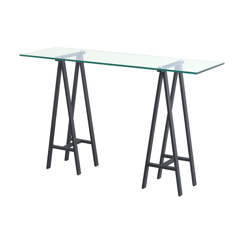 Grovebury 120cm Glass Console Table