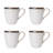 Pfaltzgraff Scroll Promenade 16-Piece Dinnerware Set, Service for 4