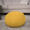 Repose-pieds tricoté en coton rond, multi-usage comme repose-pieds et coussin de sol, capacité de poids de 200 lb, rembourrage de billes de polystyrène, décoration parfaite pour les salons et les chambres
