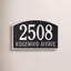 Plaque d'adresse murale sur 2 lignes Legacy-621655144-621655151