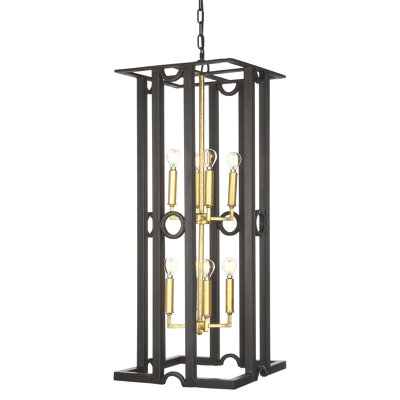 Tower 8 - Light Lantern Geometric Chandelier