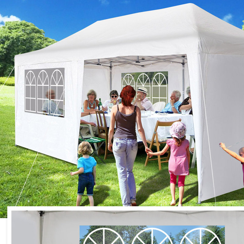 20 Ft. W x 10 Ft. D Aluminum  Party Tent