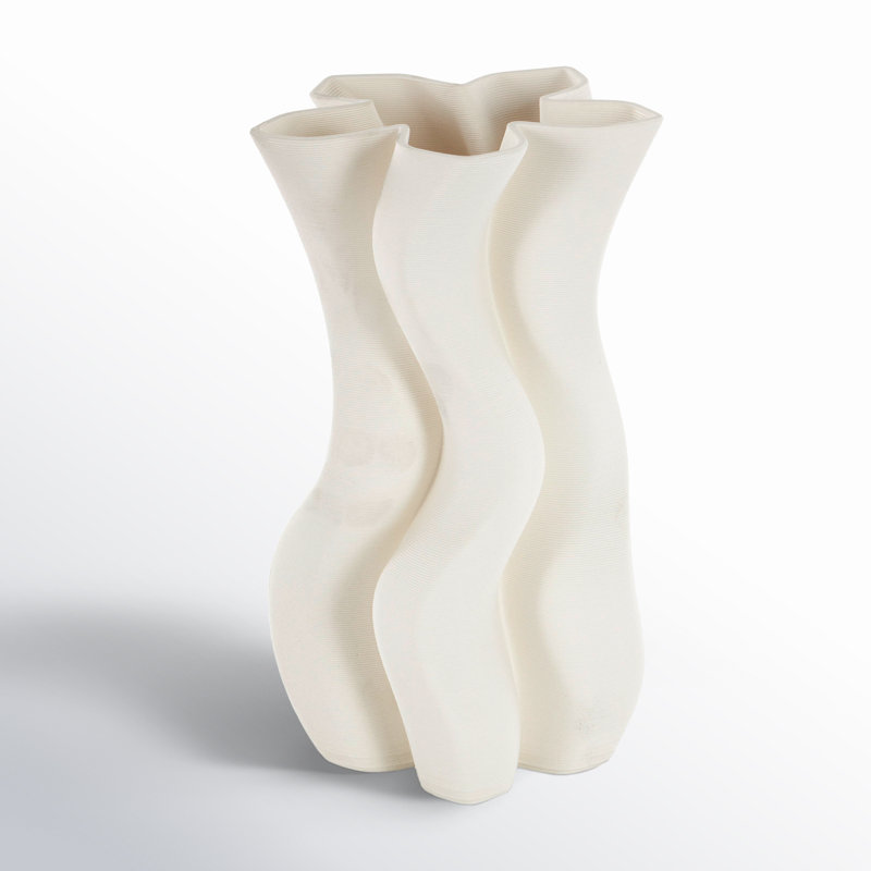 Bowers Iron Table Vase, 9.8" H x 5.35" W x 5.35" D