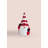 Elegant Ceramic Decorative Object, Red & White, 2.8 x 2.4 x 3.9 Inches | 100% High-Quality Ceramic, Ideal for Home Décor | Perfect Accent for Shelves, Tables, & Mantels, Adds Style & Charm to Any Space