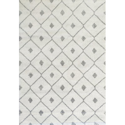MEHARI 6.7X9.6 23275-6252 IVORY/GREY