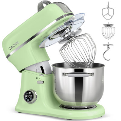 ZACME 7QT Stand Mixer Kitchen Standing Mixer with Stainless Steel Bowl,Tilt-Head Mixers Kitchen Electric Stand Mixer with Dough Hook, Mixing Beater, Whisk