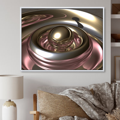 Golden Pearl Dreamscape, reproduction d'art sur toile