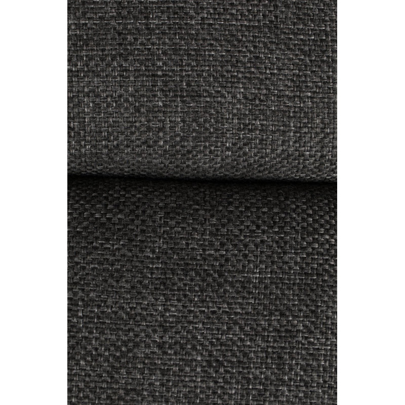 Bar Ottoman, Black Polyester