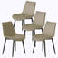 Ensemble de 4 chaises de salle à manger de style moderne-714179946-714179950