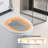 Smart Toilet With Built - In Bidet Seat, Auto Open/Close Foot Sensor, Led Display, Night , Warm Water & Dryer, Revolving Lamp, Side Knob Controls White Modern Ceramic Bathroom Toilet, 27.78 Depth,