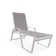 Holna Outdoor Rust-Resistant Metal Chaise Lounge