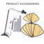 Luminaire suspendu 1 lumière jaune Amberlyn-535162980
