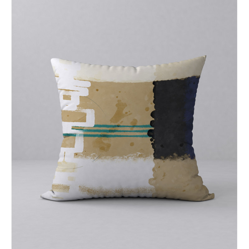 Housse de coussin décorative carrée desire beats, 20 po X 20 po