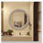 Ornate Round Wall Mirror