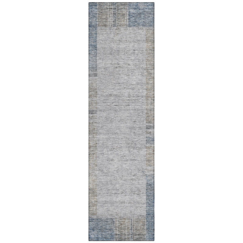 Killingly Washable Indoor / Outdoor Rug, Runner 2'3" x 7'6"