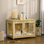 Furniture Style Crate with 2 Doors
