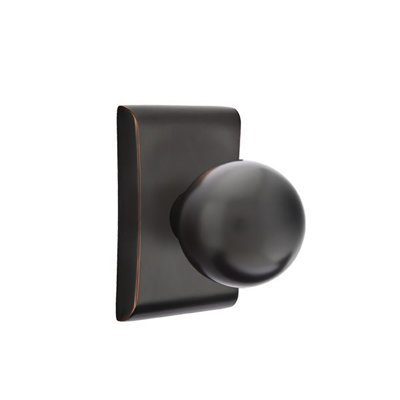 Emtek Privacy Knobset w/ Neos Rosette and Orb Knob