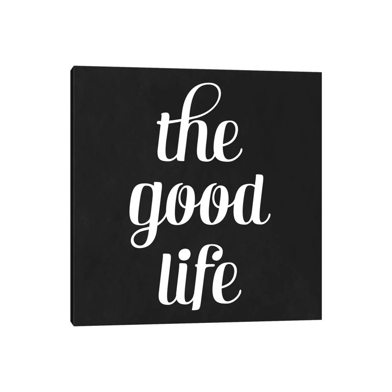 Modern Art- The Good Life by 5by5collective - Wrapped Canvas Print, 66.04 cm H x 66.04 cm W x 1.91 cm D