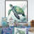 Black Floater Framed Canvas