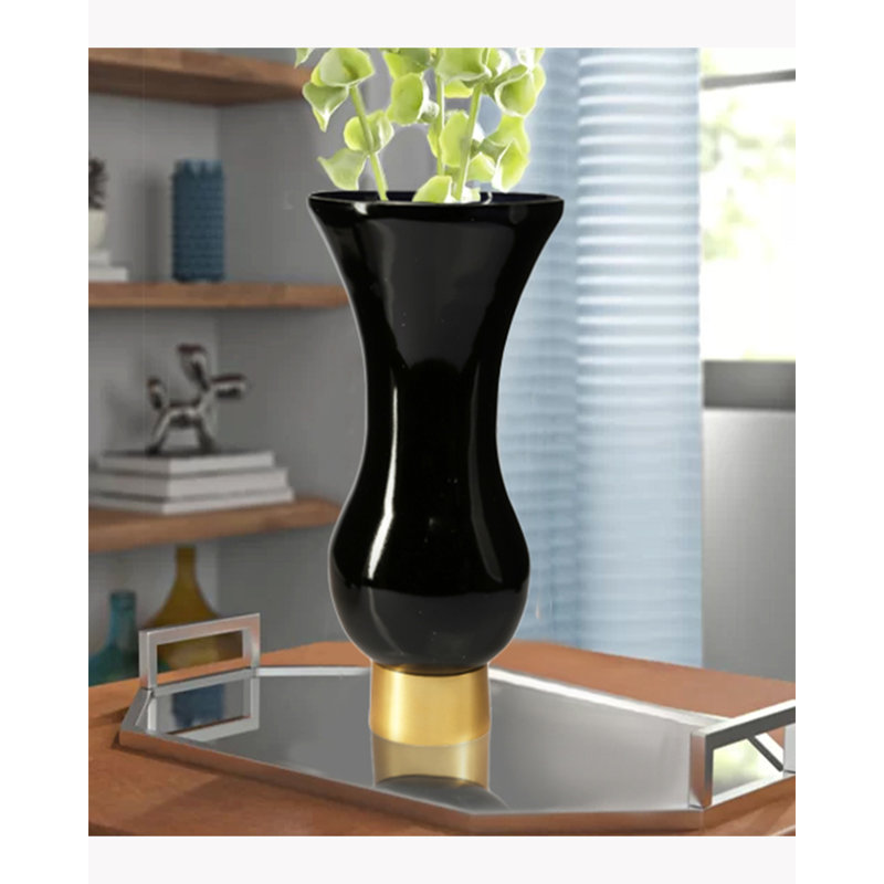 Vase de table Beene, Noir
