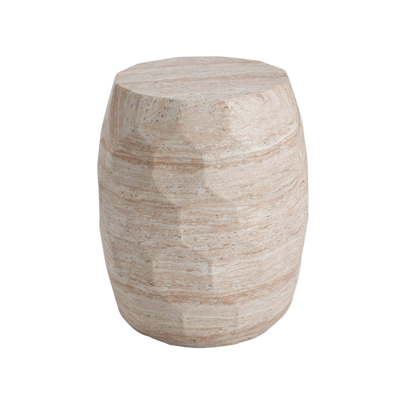 Outdoor/Indoor Lightweight Concrete Side Table