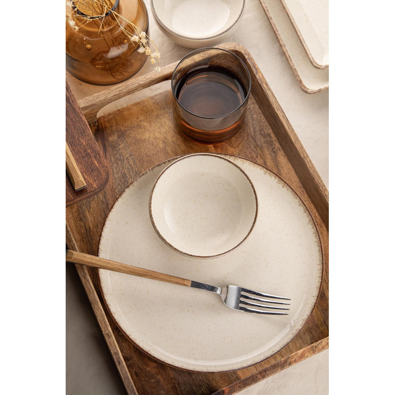 Ensemble de petit déjeuner (14 pièces), Crème, crème