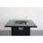 30" Black Powder-Coated Metal Fire Pit-43070413