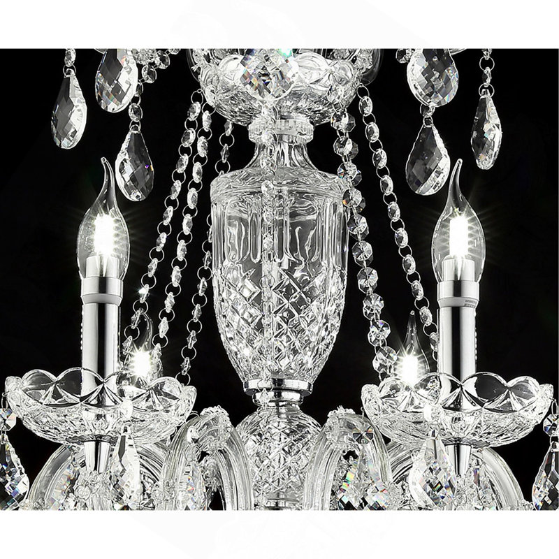 Lustre 37 lumières à DEL en cristal 37 po In Eilish