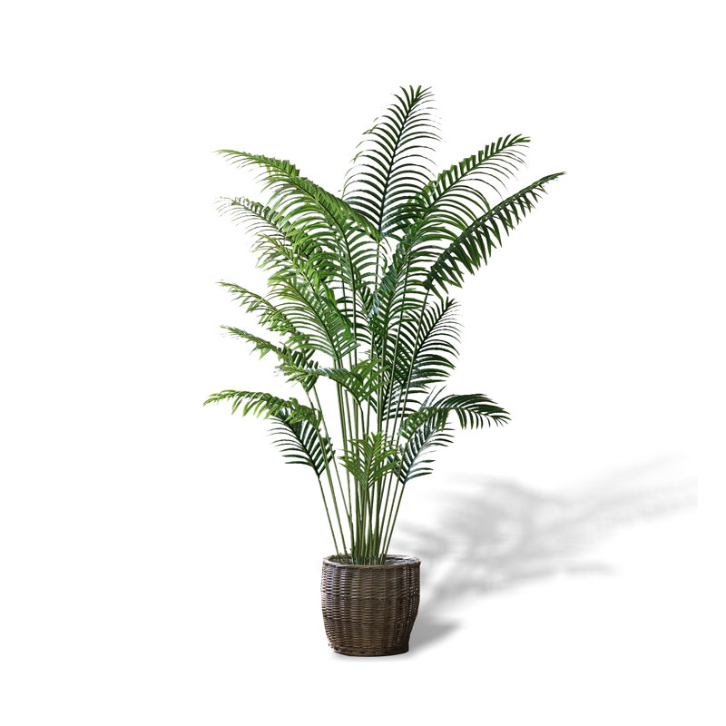 Pot d'intérieur tournesol artificiel vert Bionic