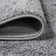 Asal Haze Solid Low-Pile Gray Rug