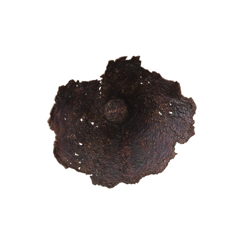 Jagged Splash Bowl Wall Art, Bronze
