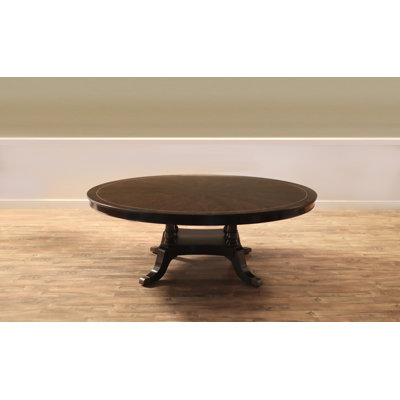 Mahogany Round Solid Wood Dining Table
