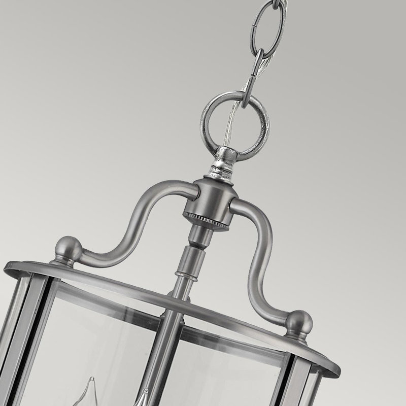 Tibbetts 3 - Light Lantern Pendant, Pewter