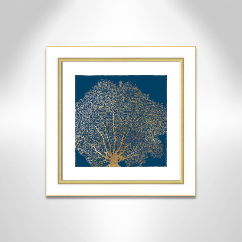 Azizah «Gold Coral II», reproduction encadrée