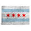 «Chicago Flag, Grunge», reproduction d'impression sur toile-570322856-624704149-624704130