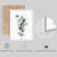 Feuilles de plantes, œuvre d'art moderne, impressions encadrées, affiches, petit art mural de salle de bain-104787991-104787995