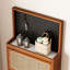 Armoire à chaussures grande capacité pour entrée, H 65 po, 3 tiroirs rabattables et noir, armoire pratique, H 65 po avec rangement caché, s'adapte à divers styles de maison, fabrication