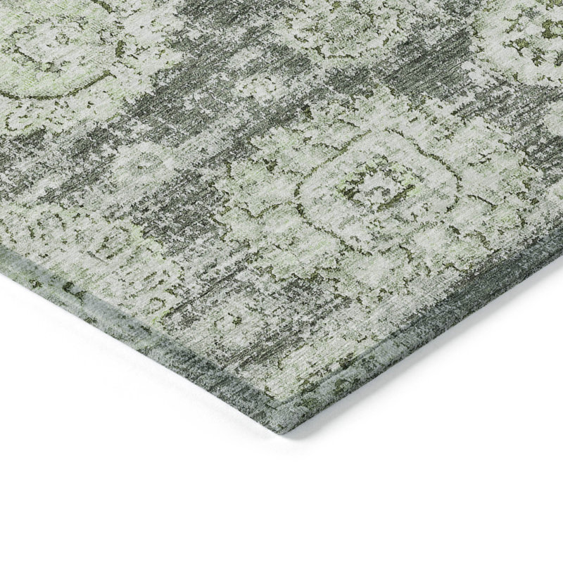 Floral Indoor / Outdoor Rug, Runner 2'3" x 7'6"