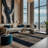 Machine Washable Gray Area Rug GSIX03566-2087651471