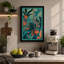 Tropical Garden Pattern Botanical - Wrapped Canvas-2027981393-2027981392