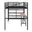 Lit mezzanine en métal avec bureau-1433268624