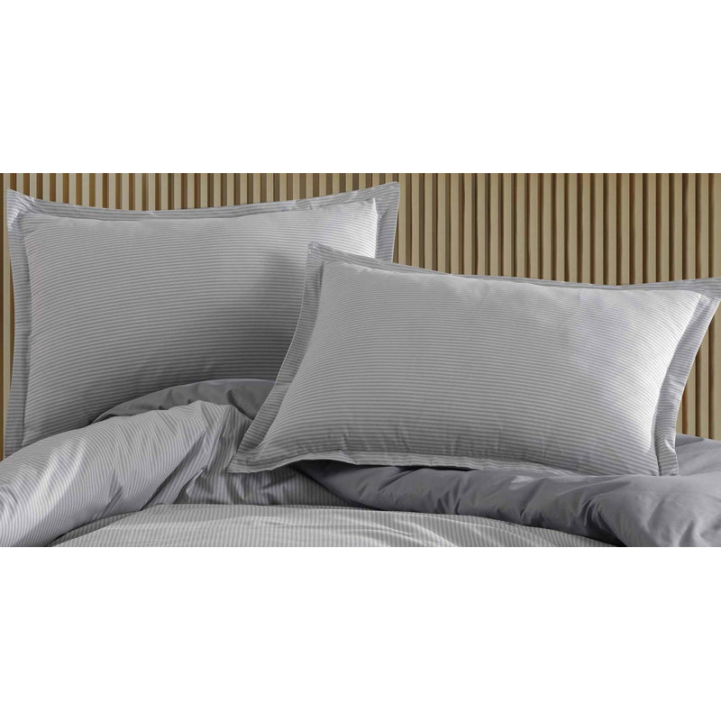  Ensemble de housse de couette standard en coton à double face 3 pièces, Housse de couette pour très grand lit et 2 très
