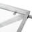 Fashionable Silver Bar Cart With Lockable Wheels And Tempered Glass Shelving Cool Shatterproof Iron Base, 18.33Inw,