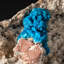 Cavansite On Quartz